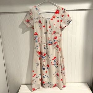 Women's Floral Knee Length dress size small